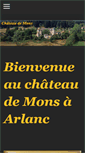 Mobile Screenshot of chateau-de-mons-arlanc.com